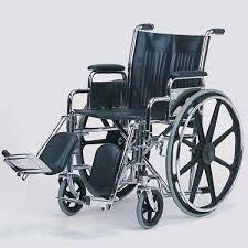 24" Detachable Desk Arm Wheelchair with Elevating Leg Rest L2728