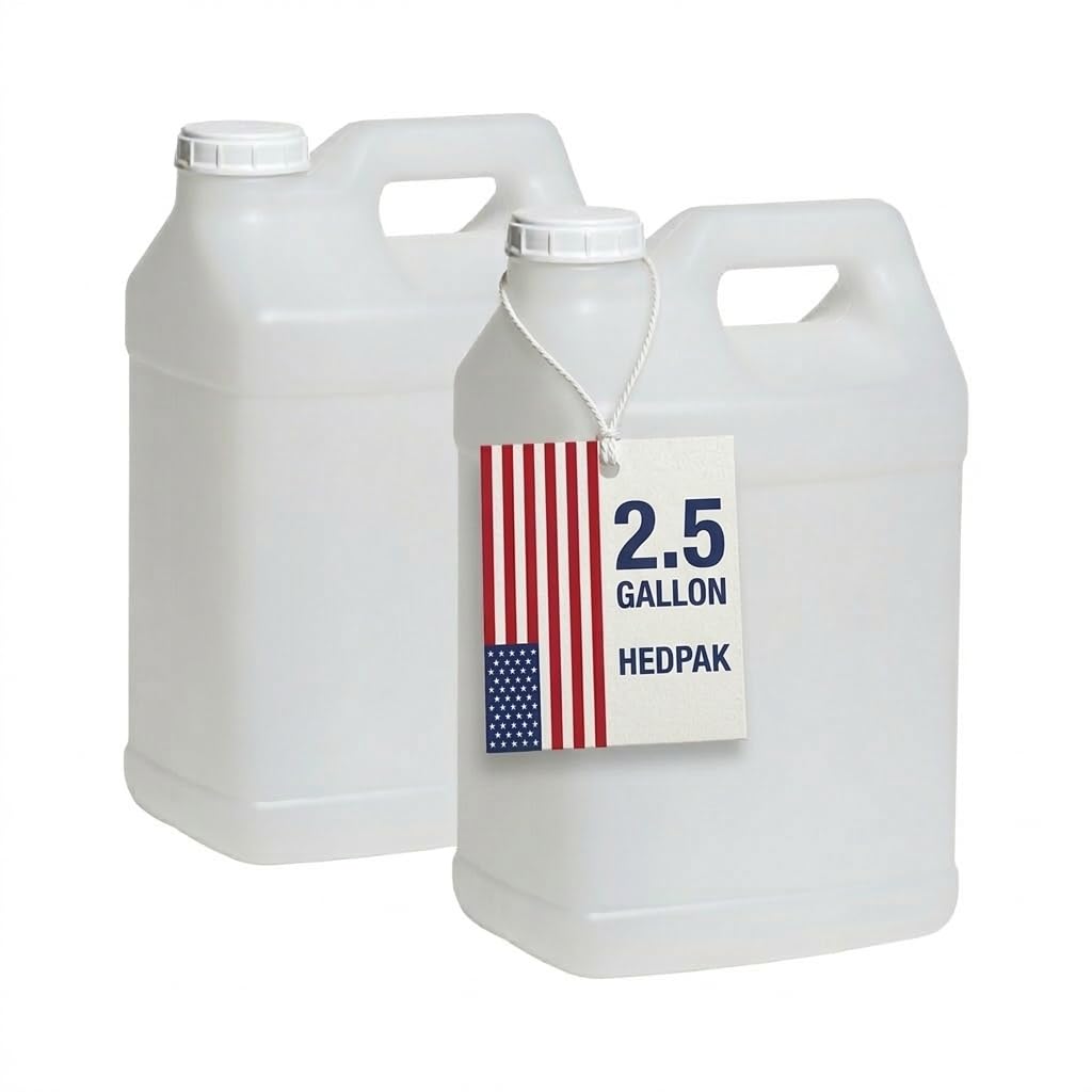 2.5 Gallon Reusable Plastic Water Jug with Lid C3114