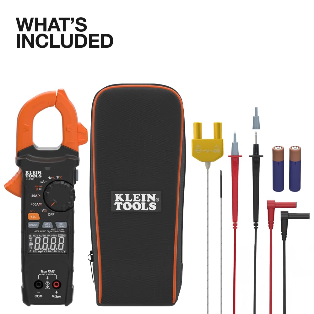 AC/DC Digital Clamp Meter with TRMS N90717