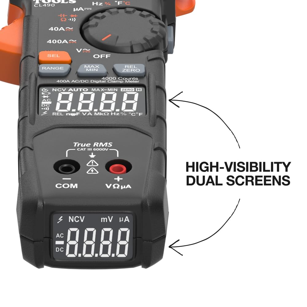 AC/DC Digital Clamp Meter with TRMS N90717