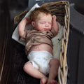 18 Inch Washable Soft Silicone Sleeping Baby Doll Y8669