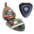 Guitar Pick Holder Case Bag with 24pcs Colorful Picks E4355