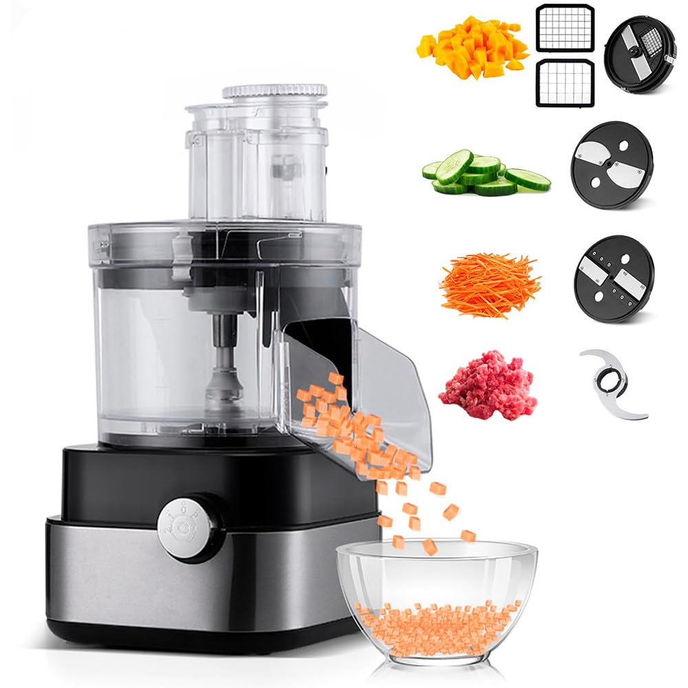 600W 5 Cube Grid 5000ml Electric Vegetable Chopper Z1811
