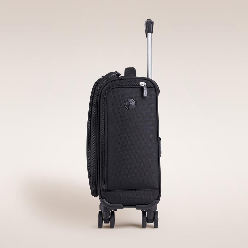 Black 14.5-Inch Spinner Underseat Carry On Luggage G83764