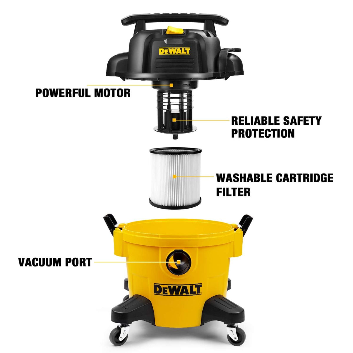 6 Gal Wet/Dry Shop Vacuum with Blower L702131