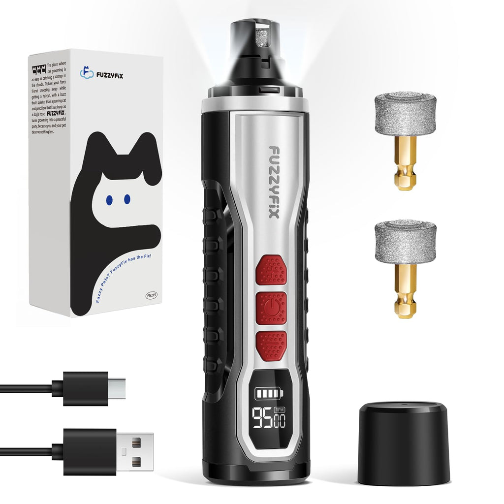 Electric Dog Nail Grinder with LED Light M258