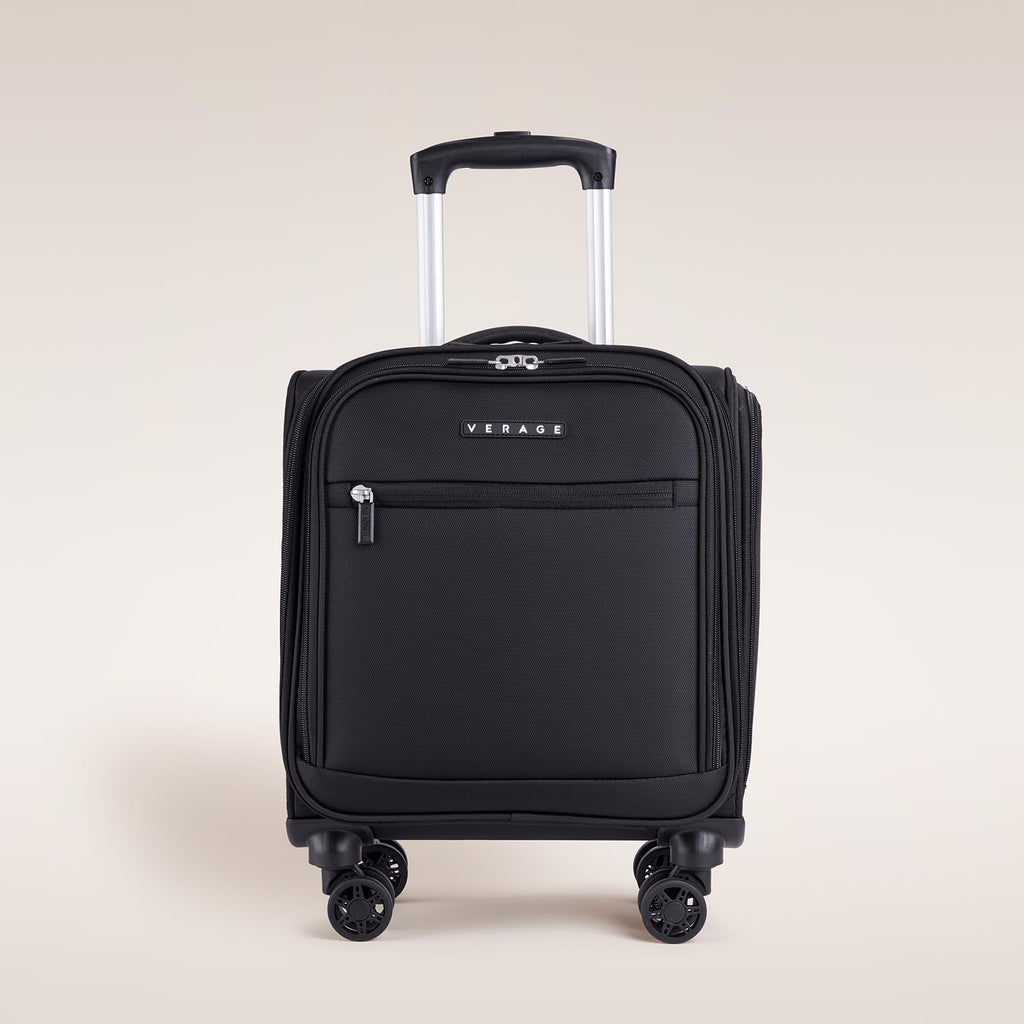 Black 14.5-Inch Spinner Underseat Carry On Luggage G83764