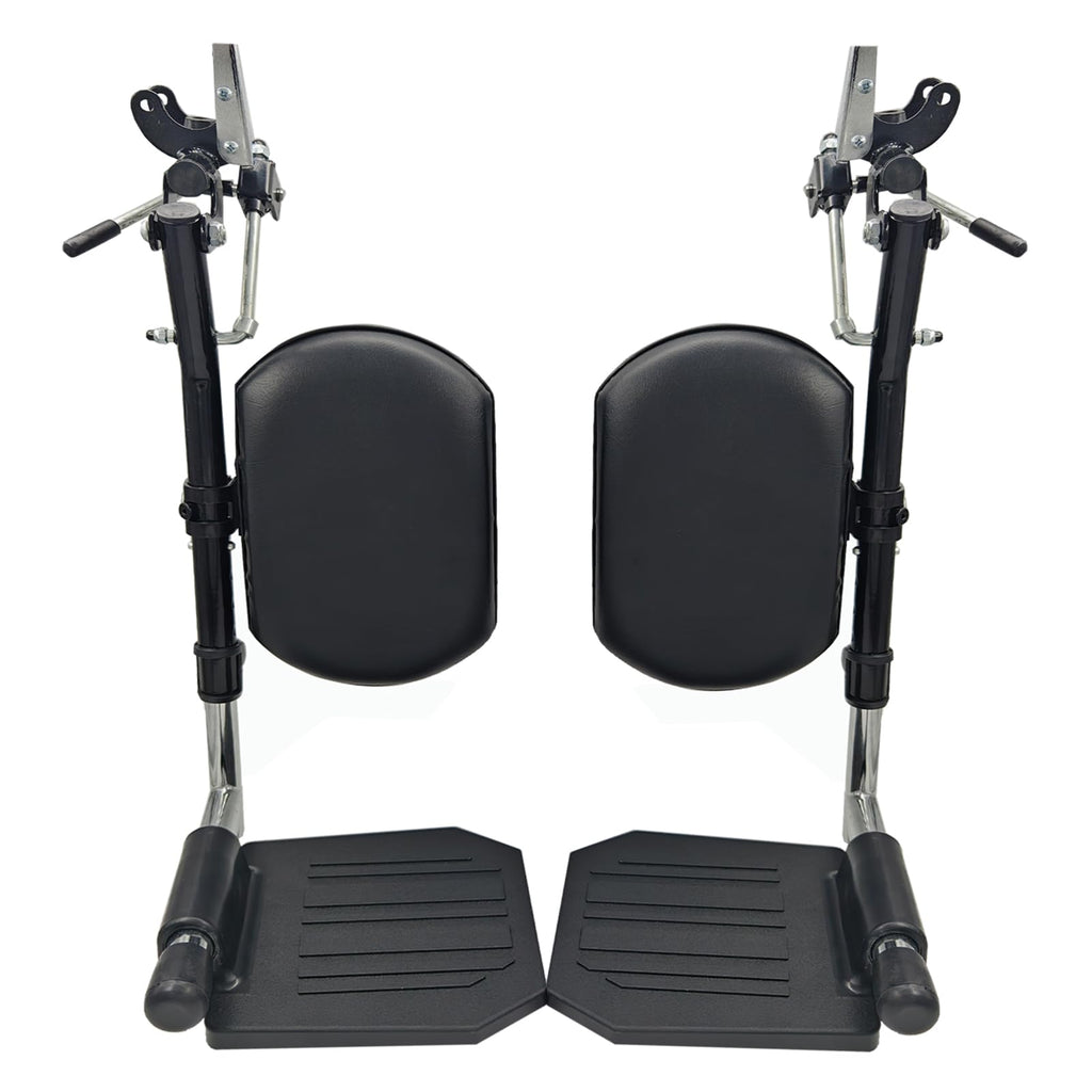 Black Padded Wheelchair Legrest Assembly V93650