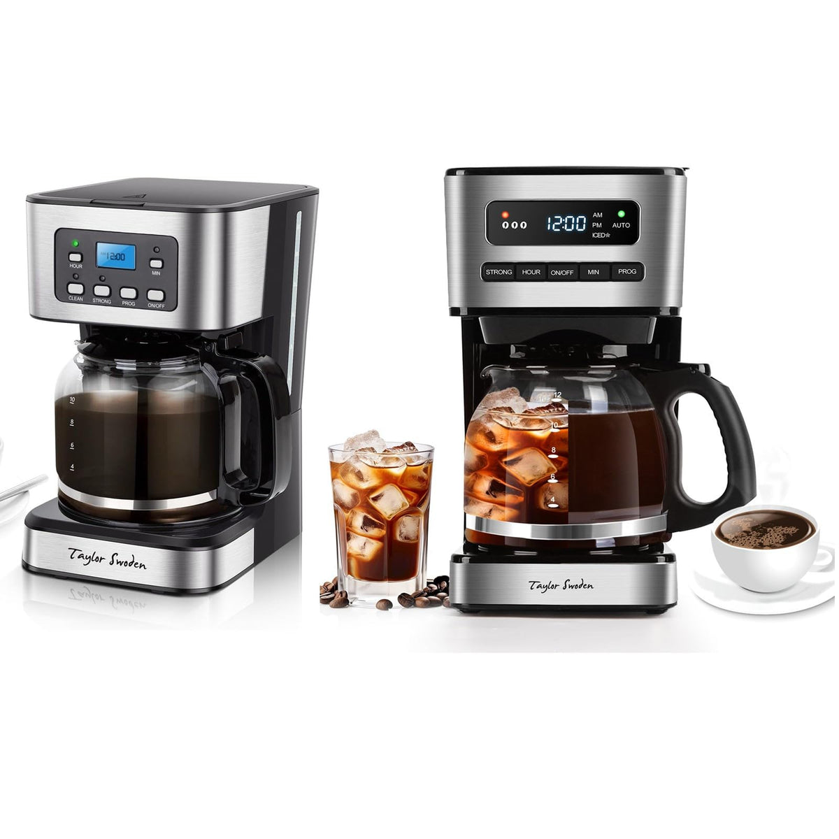 Programmable 12 Cup Drip Coffee Maker C50547