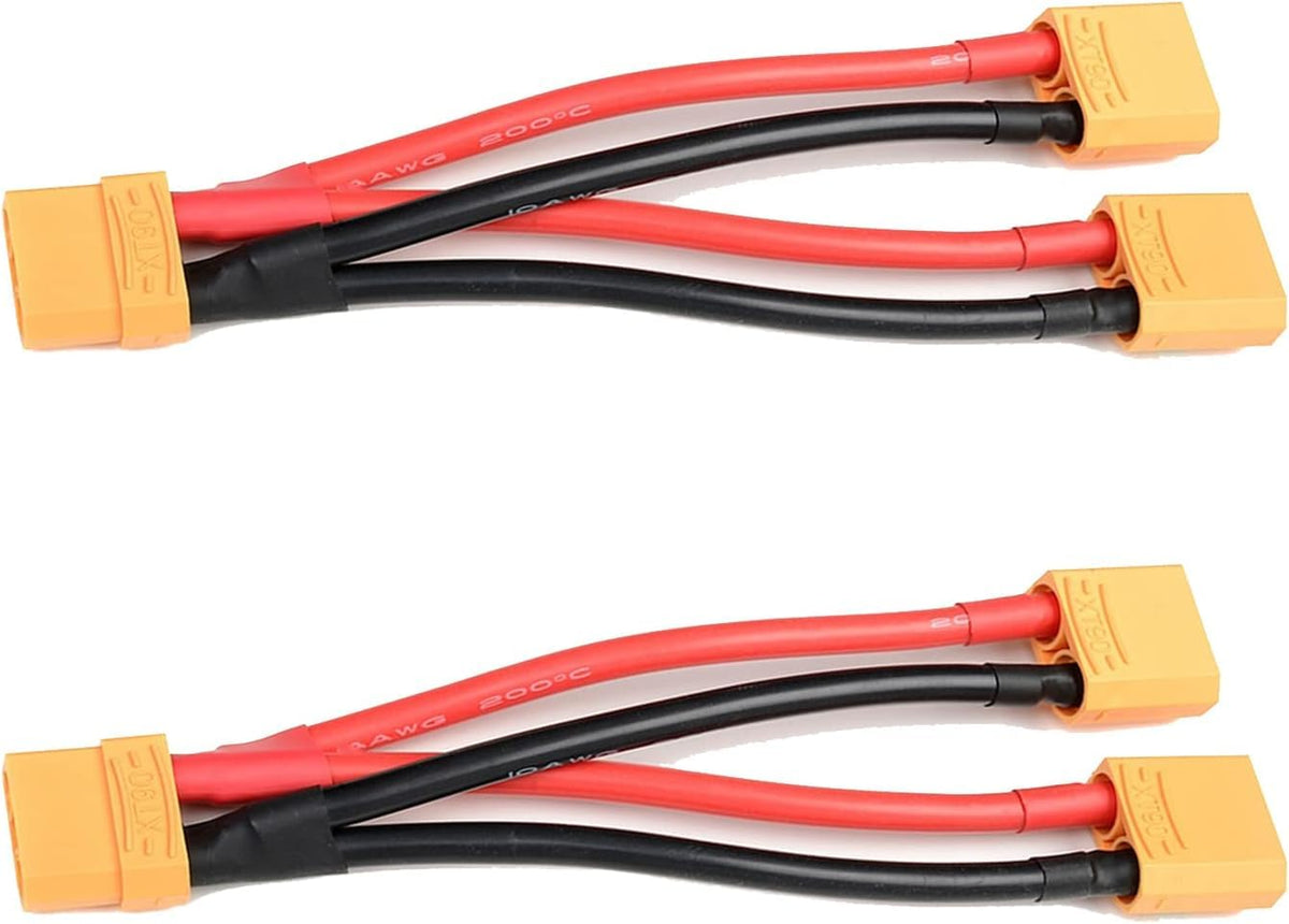 2-Pack XT90 Parallel Battery Connector Cable 12AWG C366745