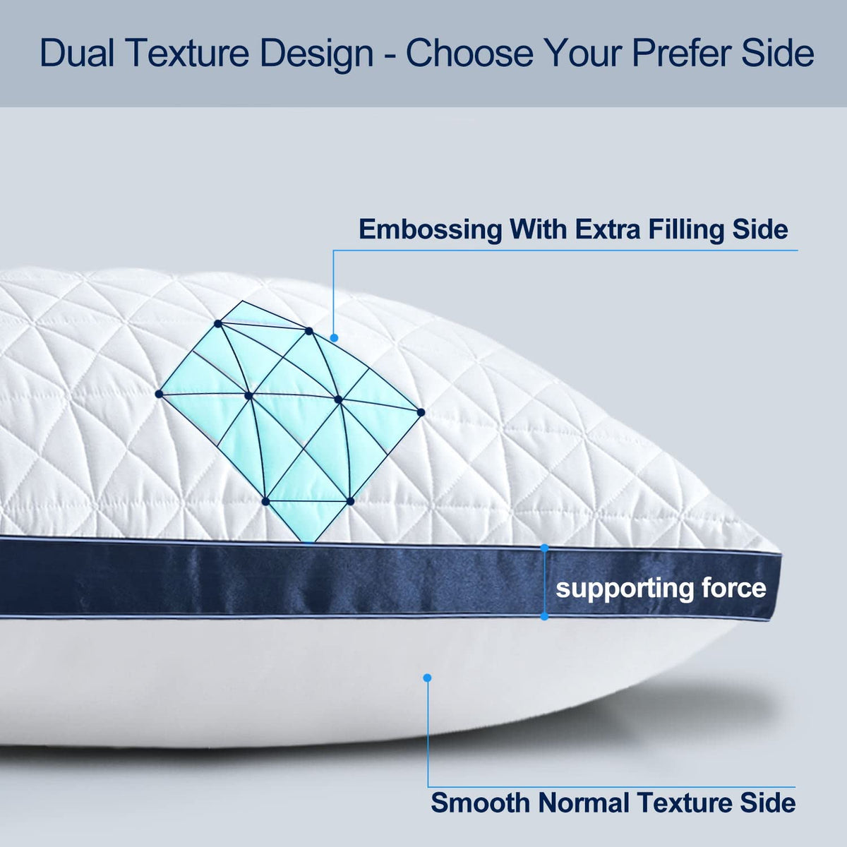 King Size Cooling Bed Pillows Set of 2 J4131
