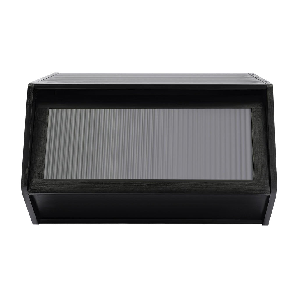 Bamboo Stackable Storage Cabinet with Lid K94100