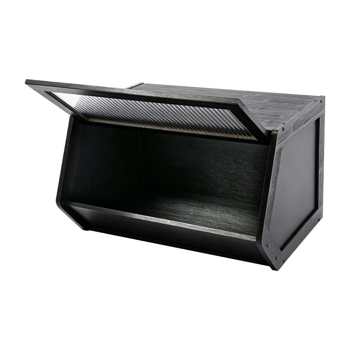 Bamboo Stackable Storage Cabinet with Lid K94100
