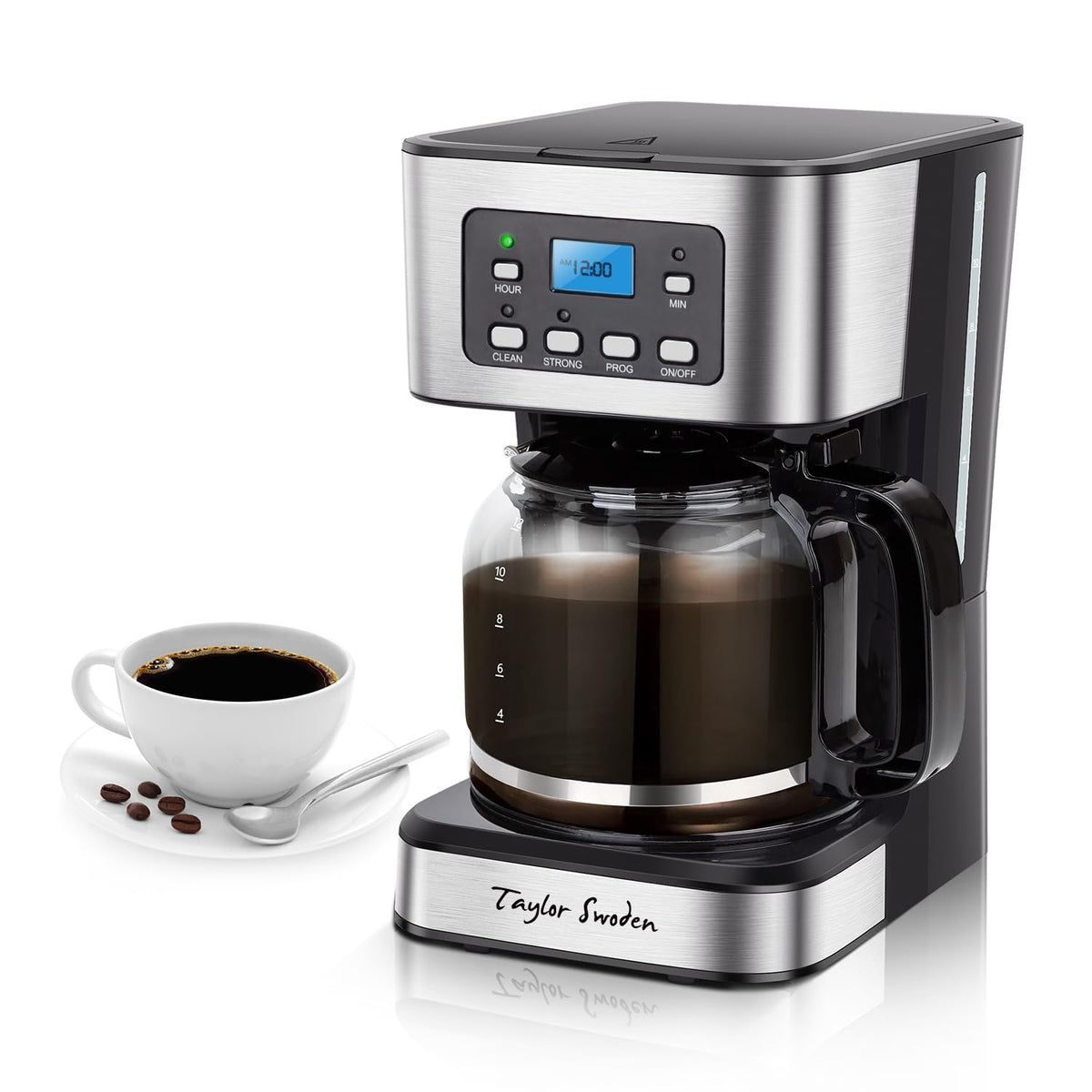 Programmable 12 Cup Drip Coffee Maker C50547