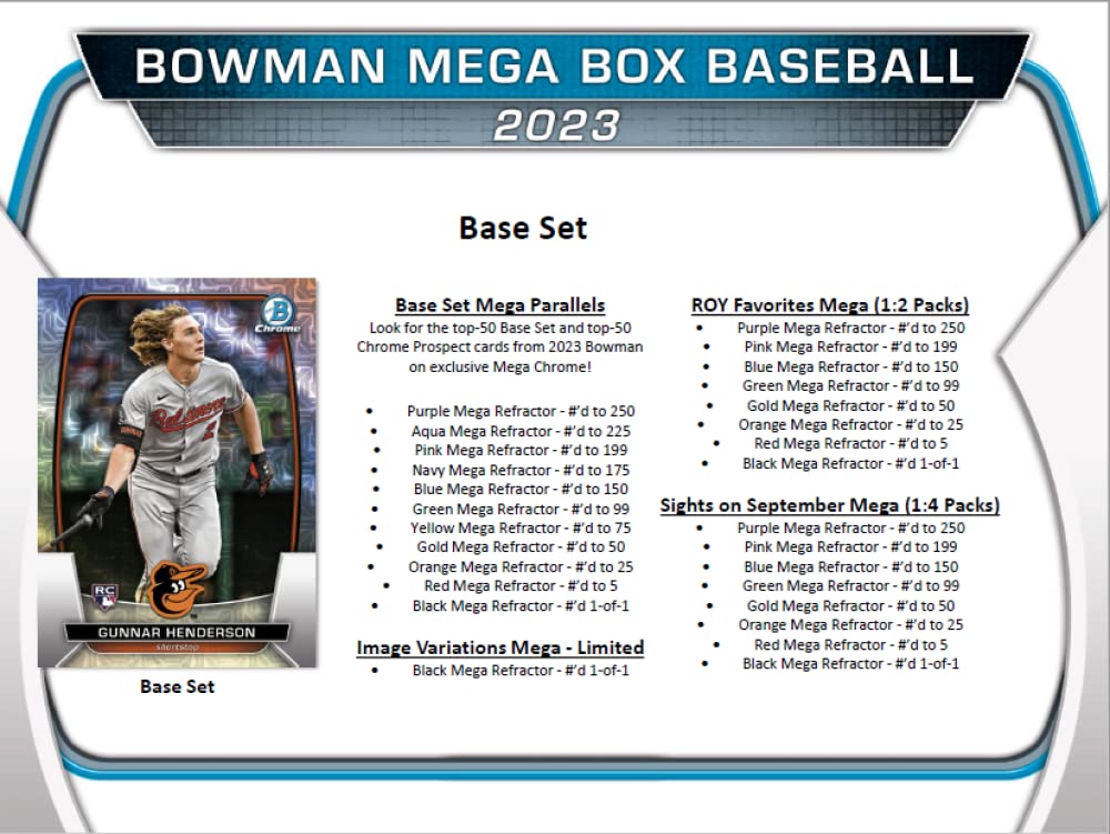 Bowman Baseball Mega Box B6179
