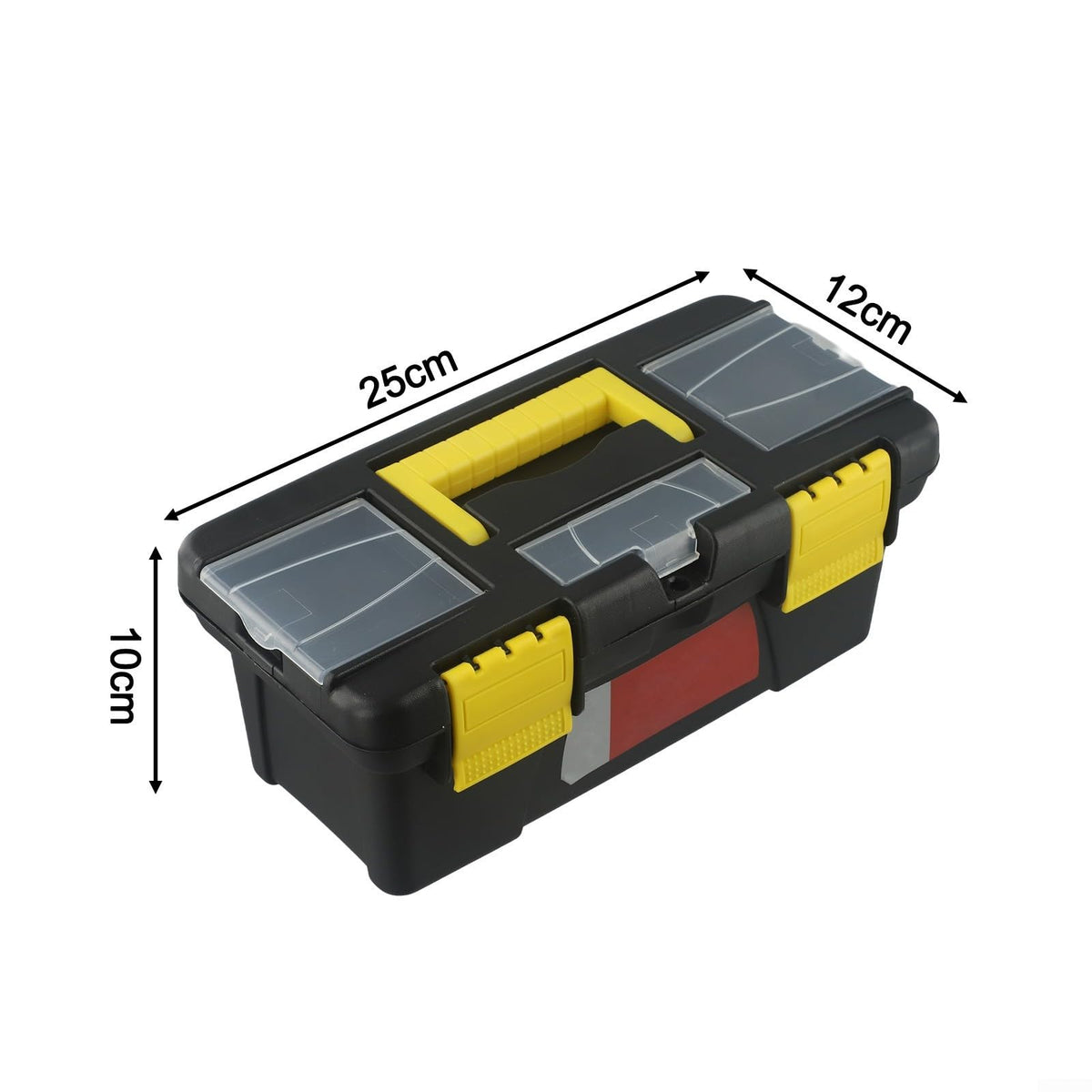 10-Inch Two-Layer Plastic Toolbox J62240