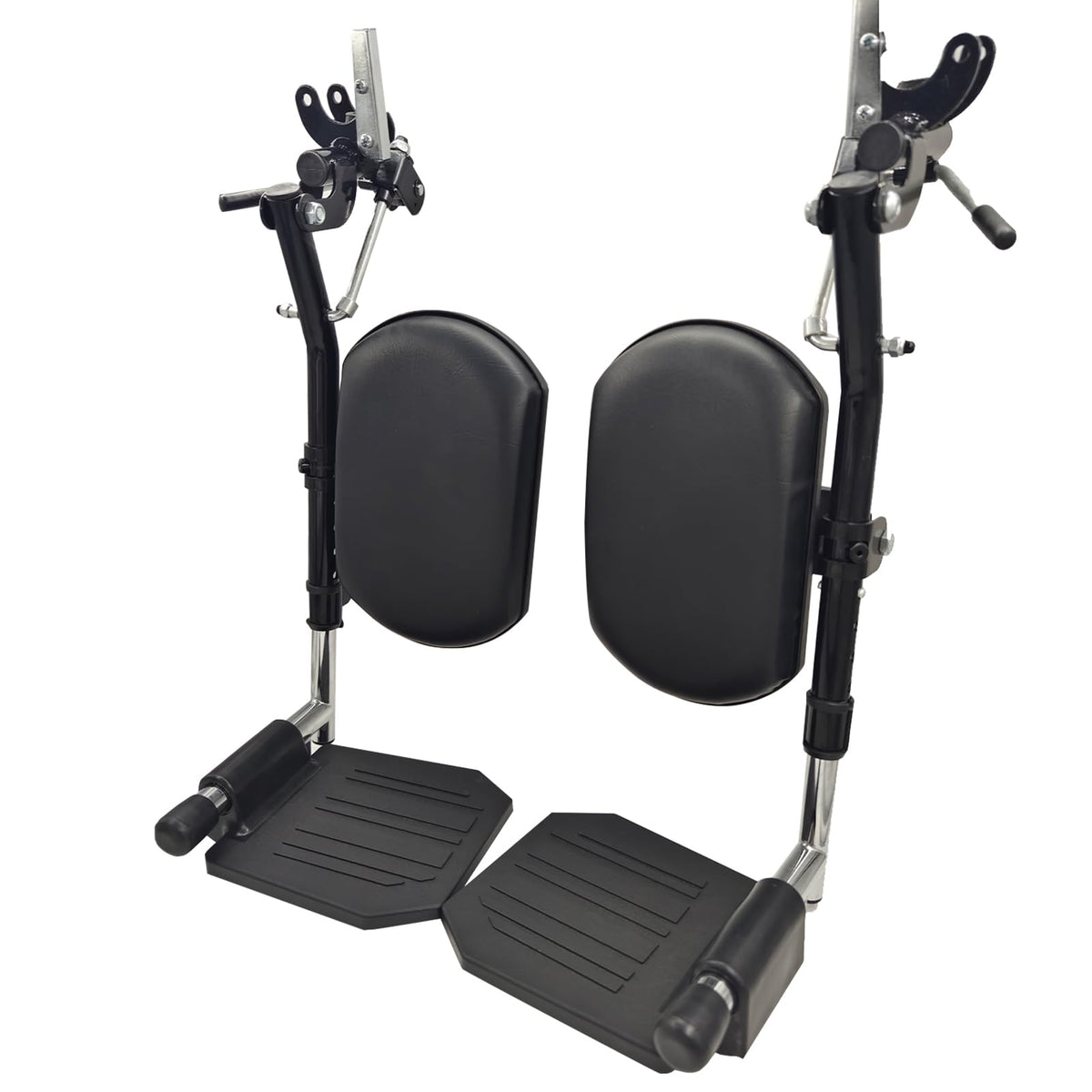 Black Padded Wheelchair Legrest Assembly V93650