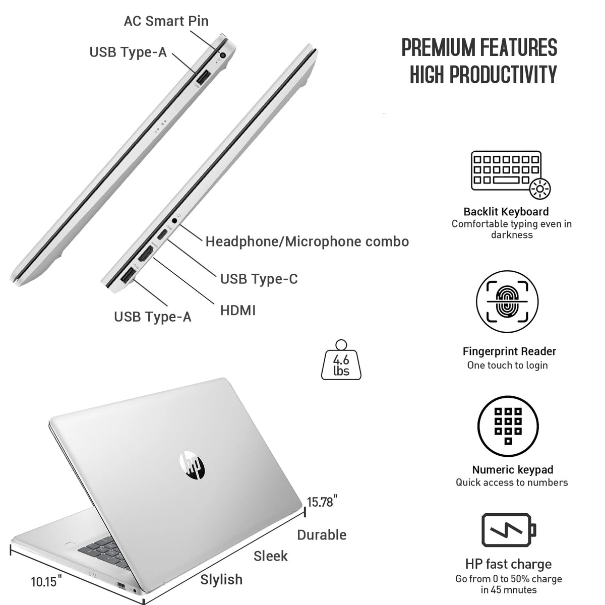 17.3 Inch Touchscreen Laptop B331