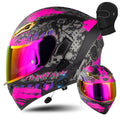 Carbon Fiber Flip-Up Motorcycle Helmet X863