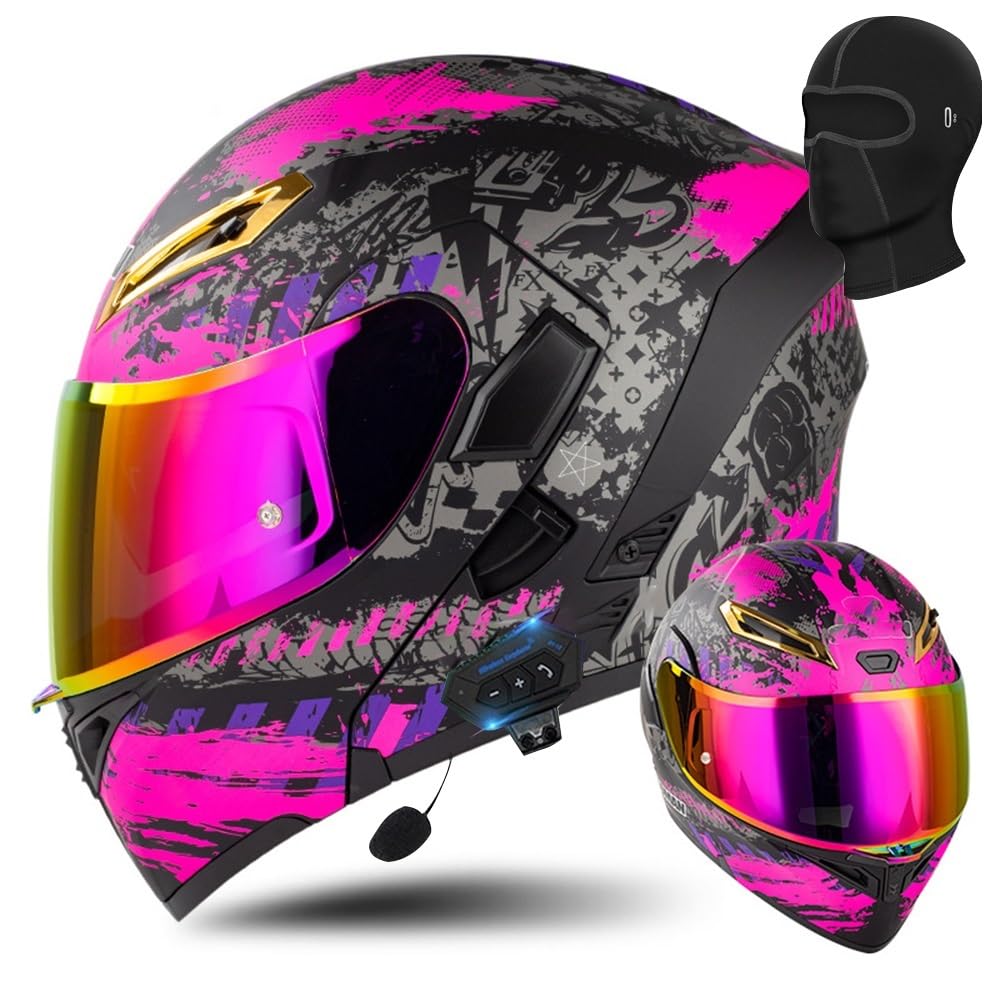 Carbon Fiber Flip-Up Motorcycle Helmet X863