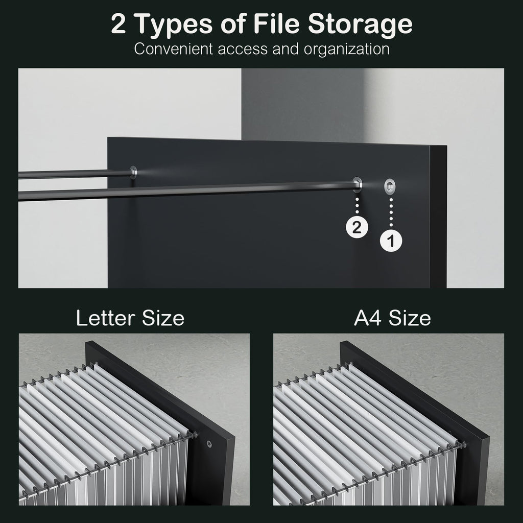 4 Drawer File Cabinet with Lock X5737