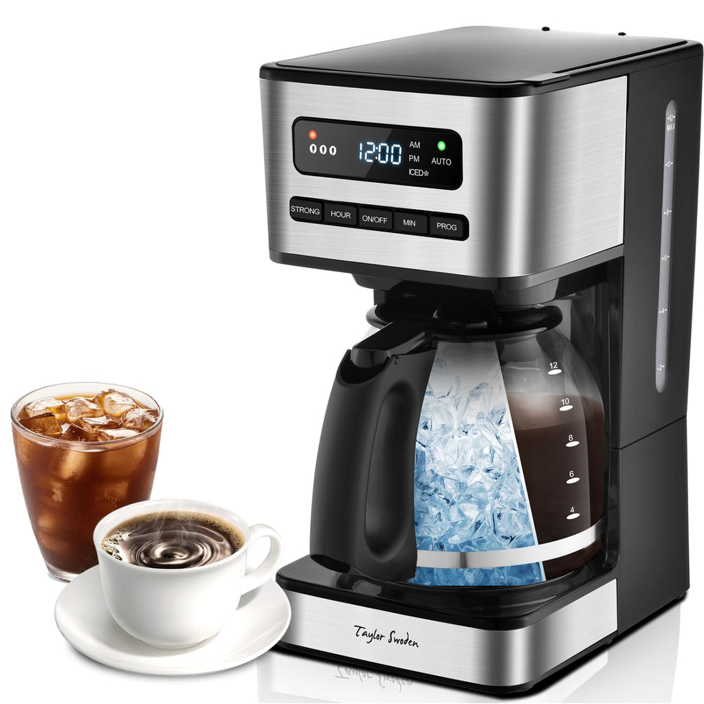 Programmable 12 Cup Drip Coffee Maker C50547