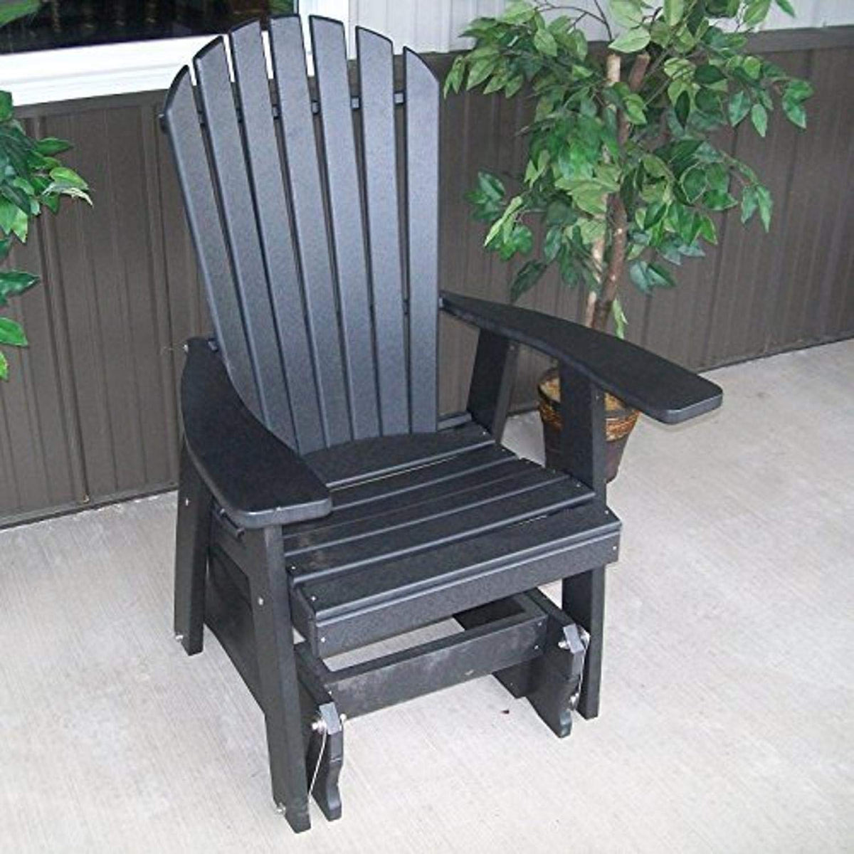 Cedar Adirondack Gliding Chair N666