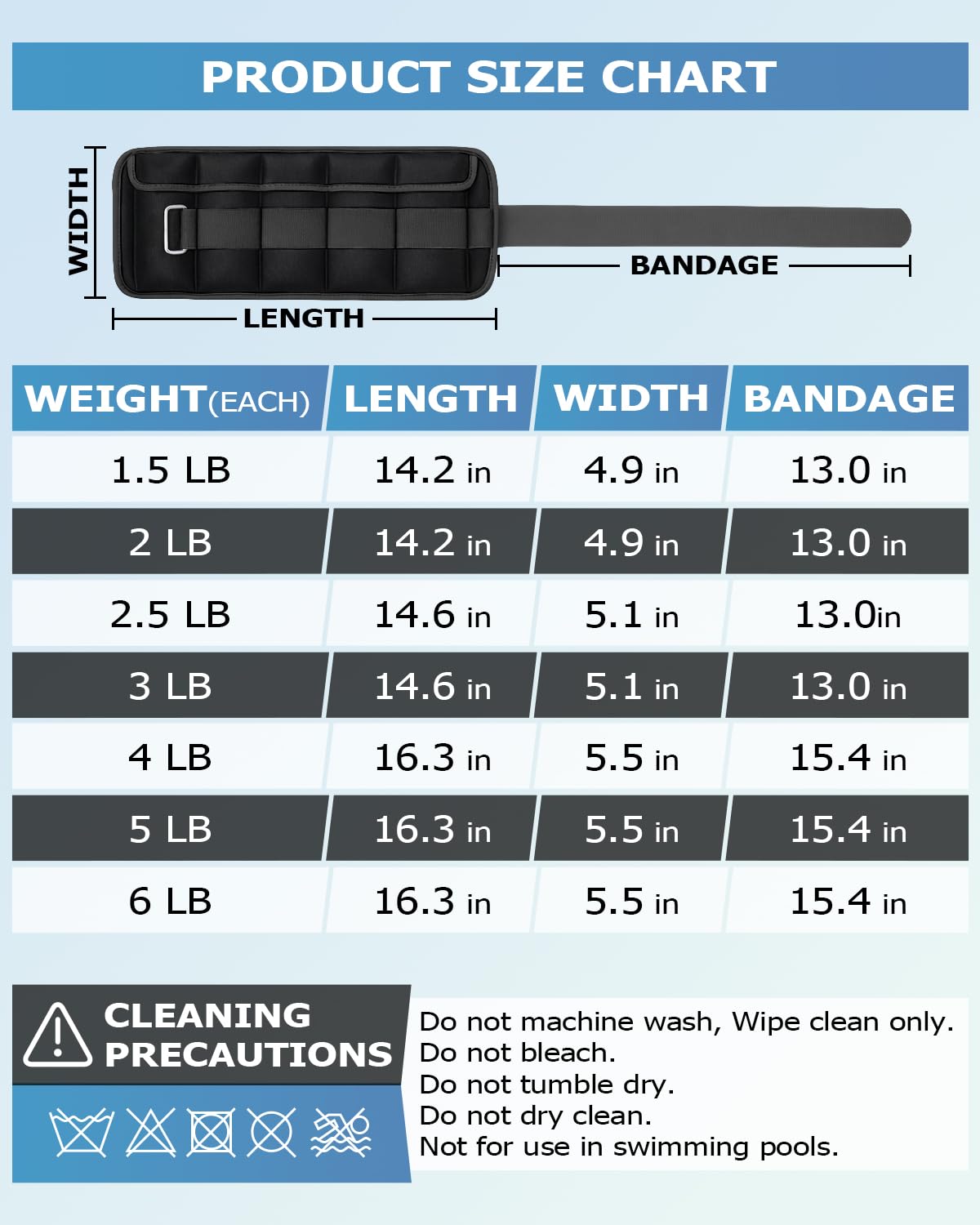 Adjustable Ankle Weights with Removable Weight Z156