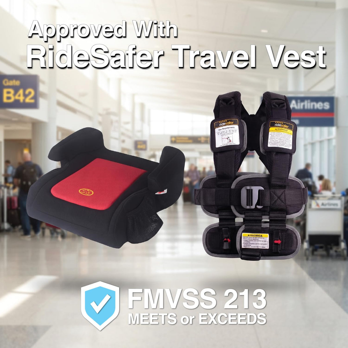 Black 1-lb Backless Booster Seat I966106