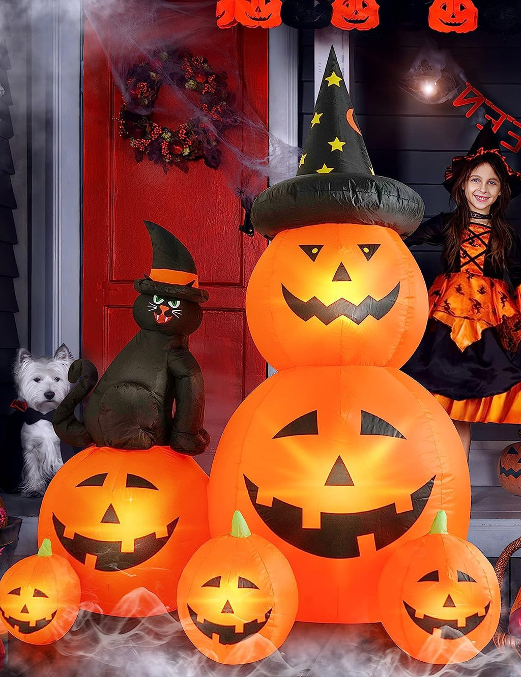 6 FT Halloween Inflatable Outdoor Decor Y5330