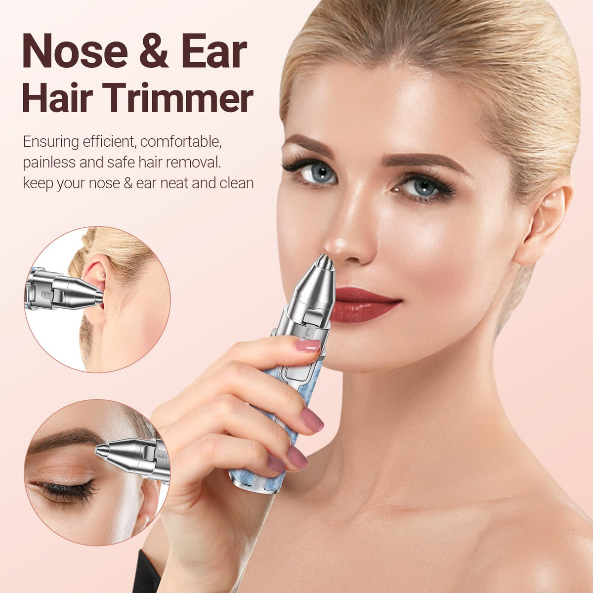 2-in-1 Nose & Eyebrow Trimmer C681119