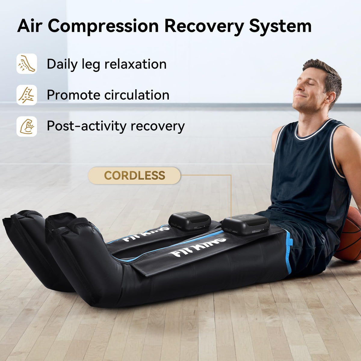 Cordless Air Compression Leg Massager A414