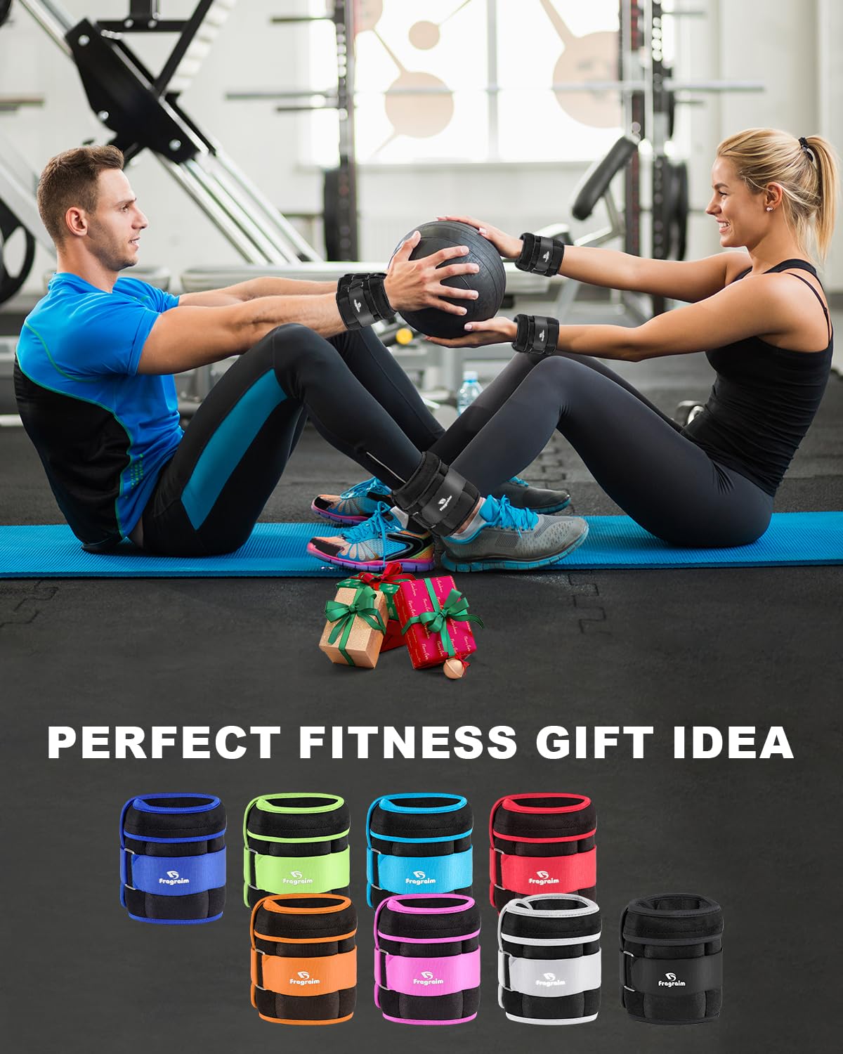Adjustable Ankle Weights with Removable Weight Z156