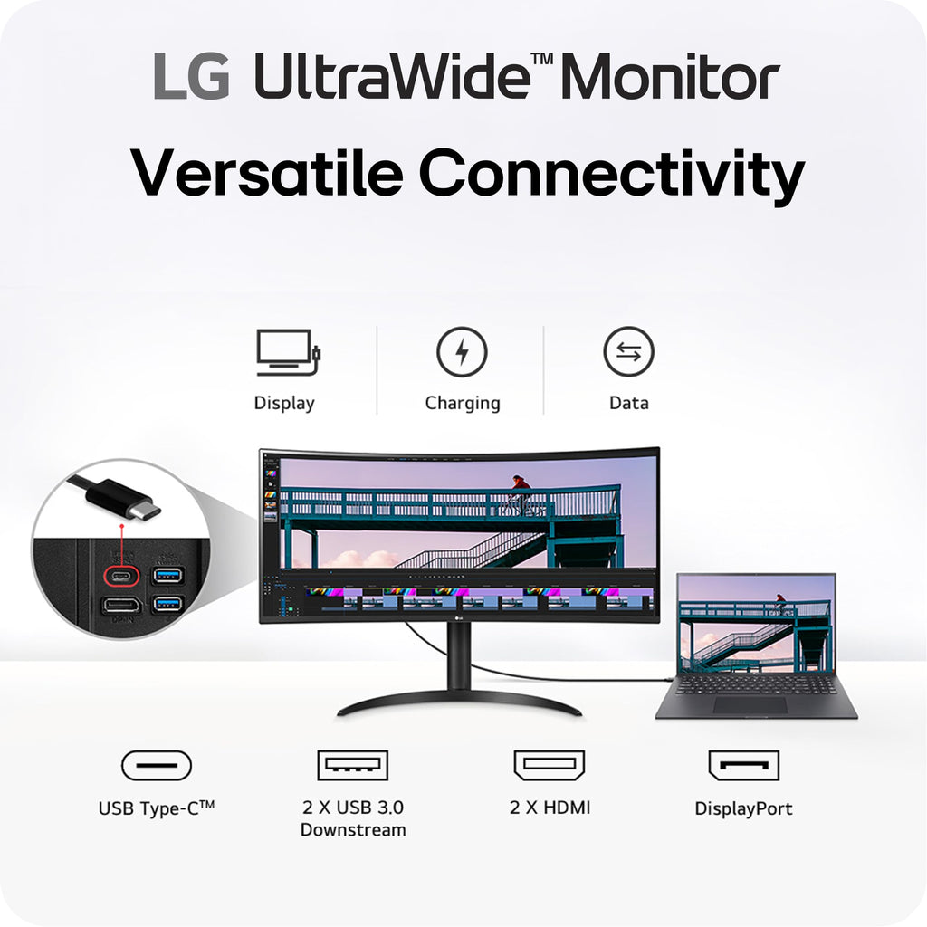 34-inch UltraWide WQHD Curved Computer Monitor C398093