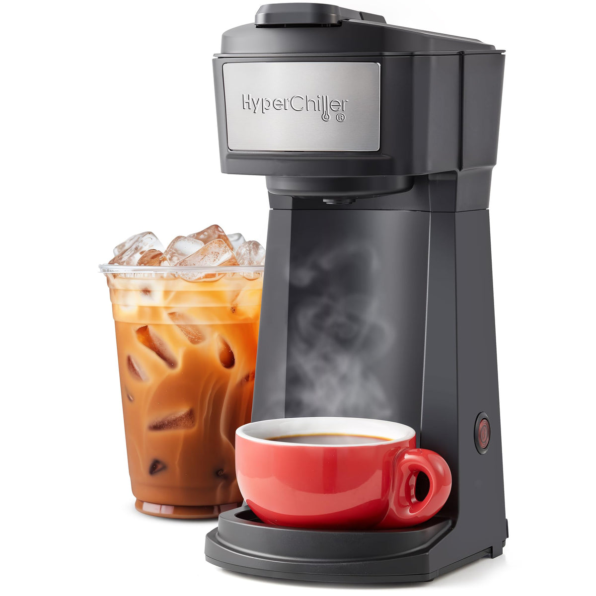Black Iced Hot Coffee Maker D276