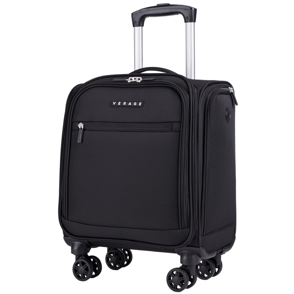 Black 14.5-Inch Spinner Underseat Carry On Luggage G83764