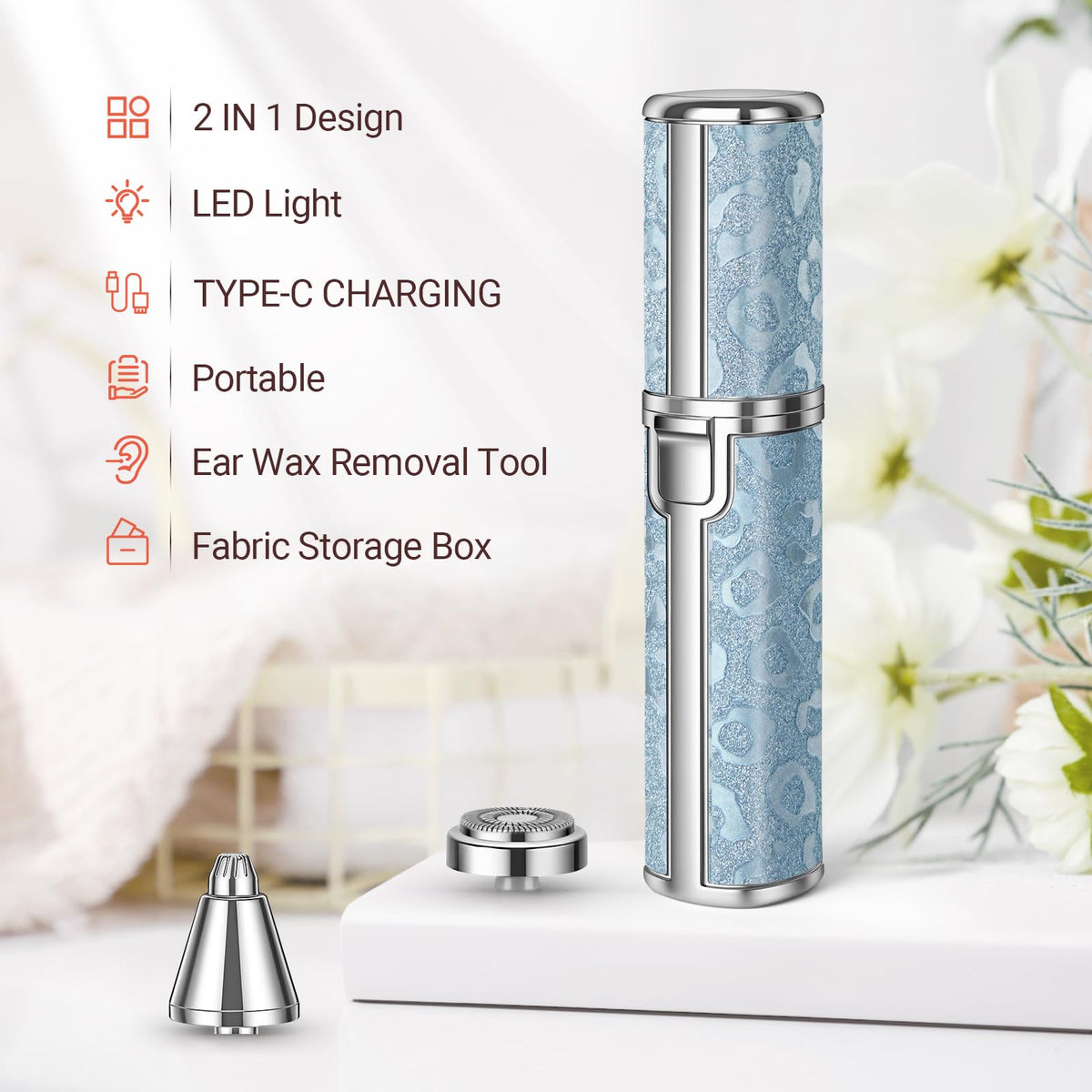 2-in-1 Nose & Eyebrow Trimmer C681119