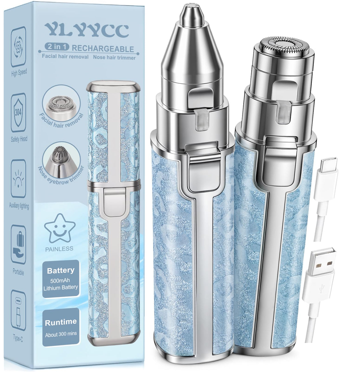 2-in-1 Nose & Eyebrow Trimmer C681119