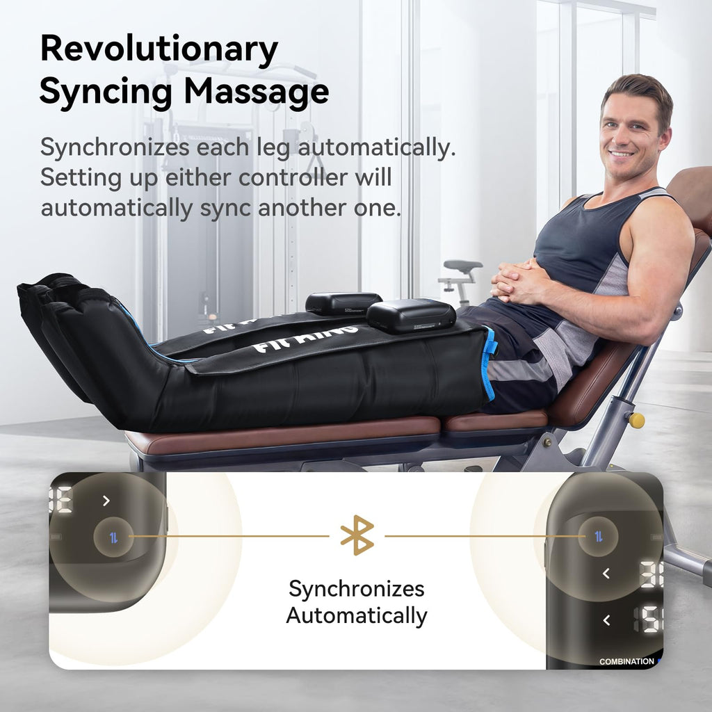 Cordless Air Compression Leg Massager A414