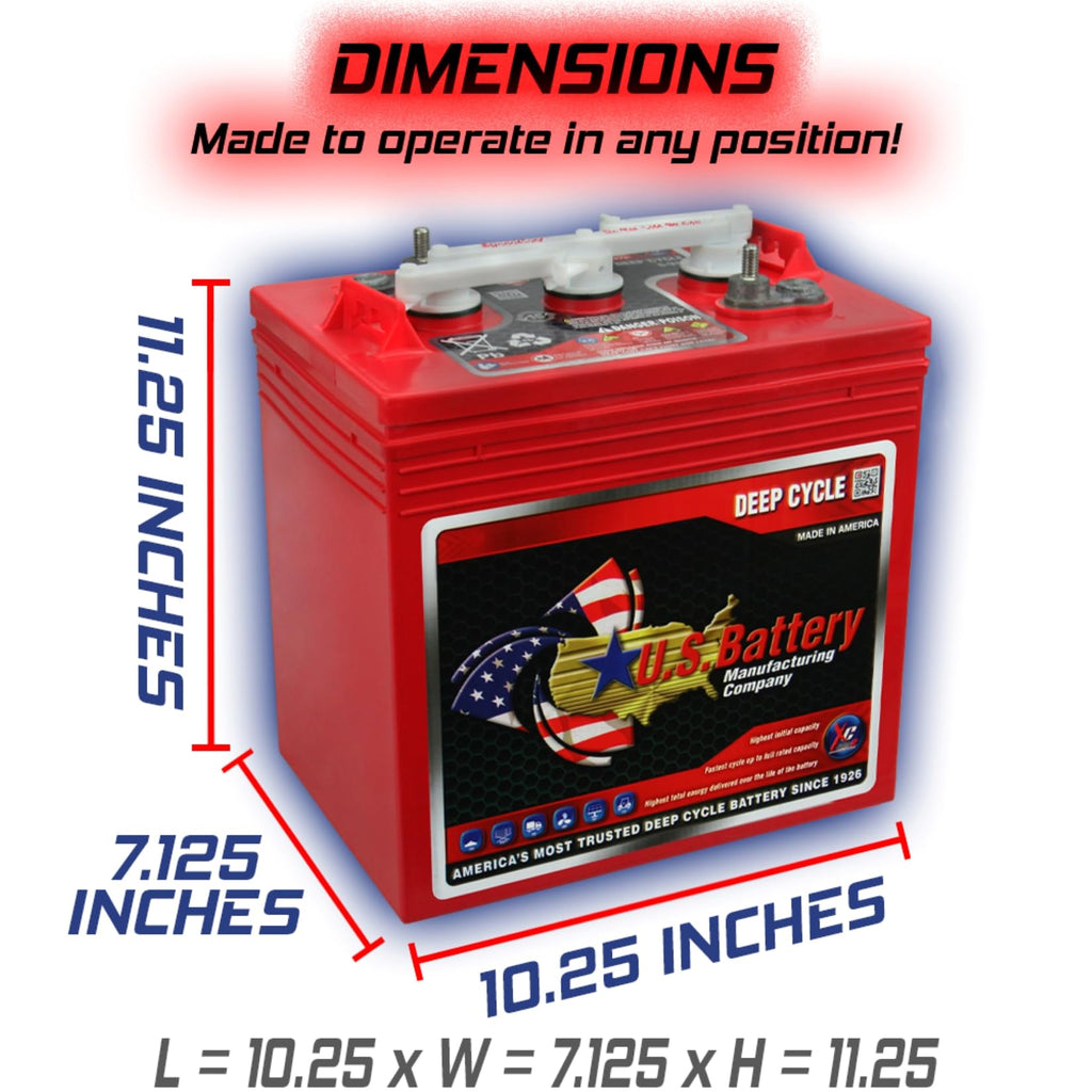 6V GC2 Golf Cart Batteries 6-Pack B23071