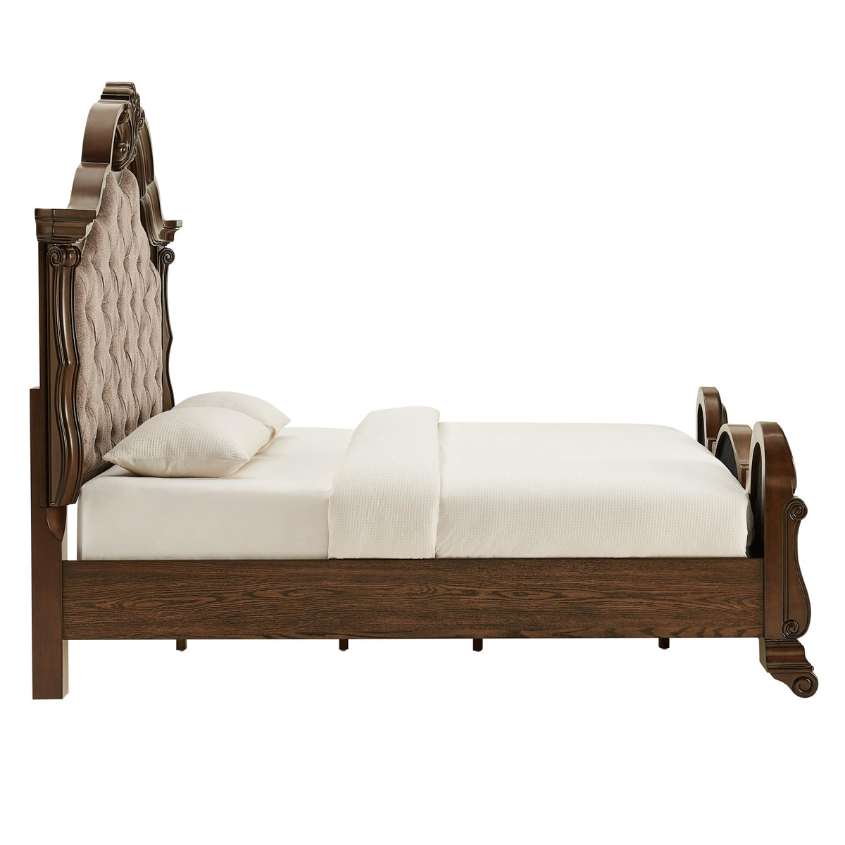 86" Eastern King Platform Wood Bed Frame W964554