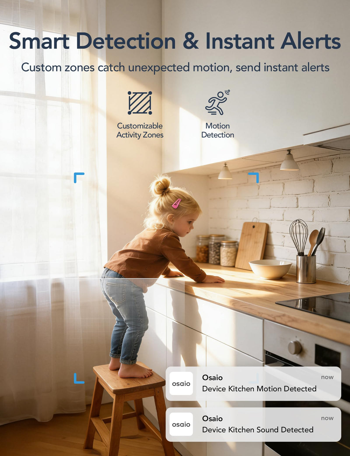 5Ghz WiFi Indoor Camera with 360°PTZ, 4 Pack F298