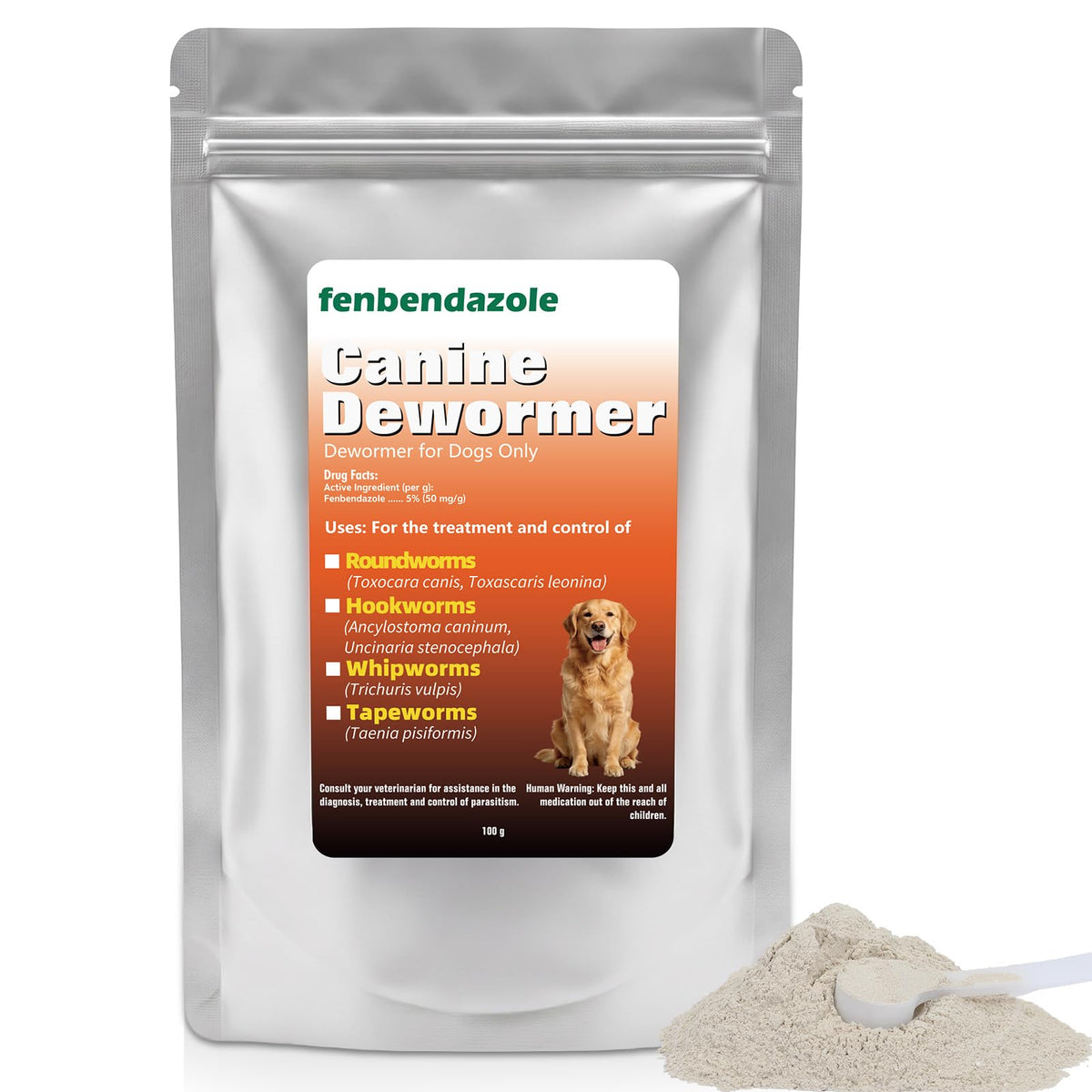 Dog Dewormer 100g B54982