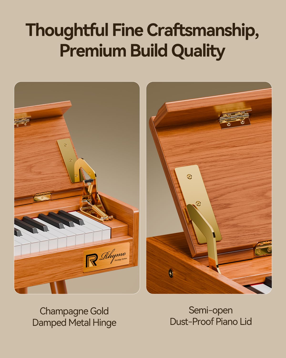 88-Key Weighted Hammer Action Digital Piano Z3326