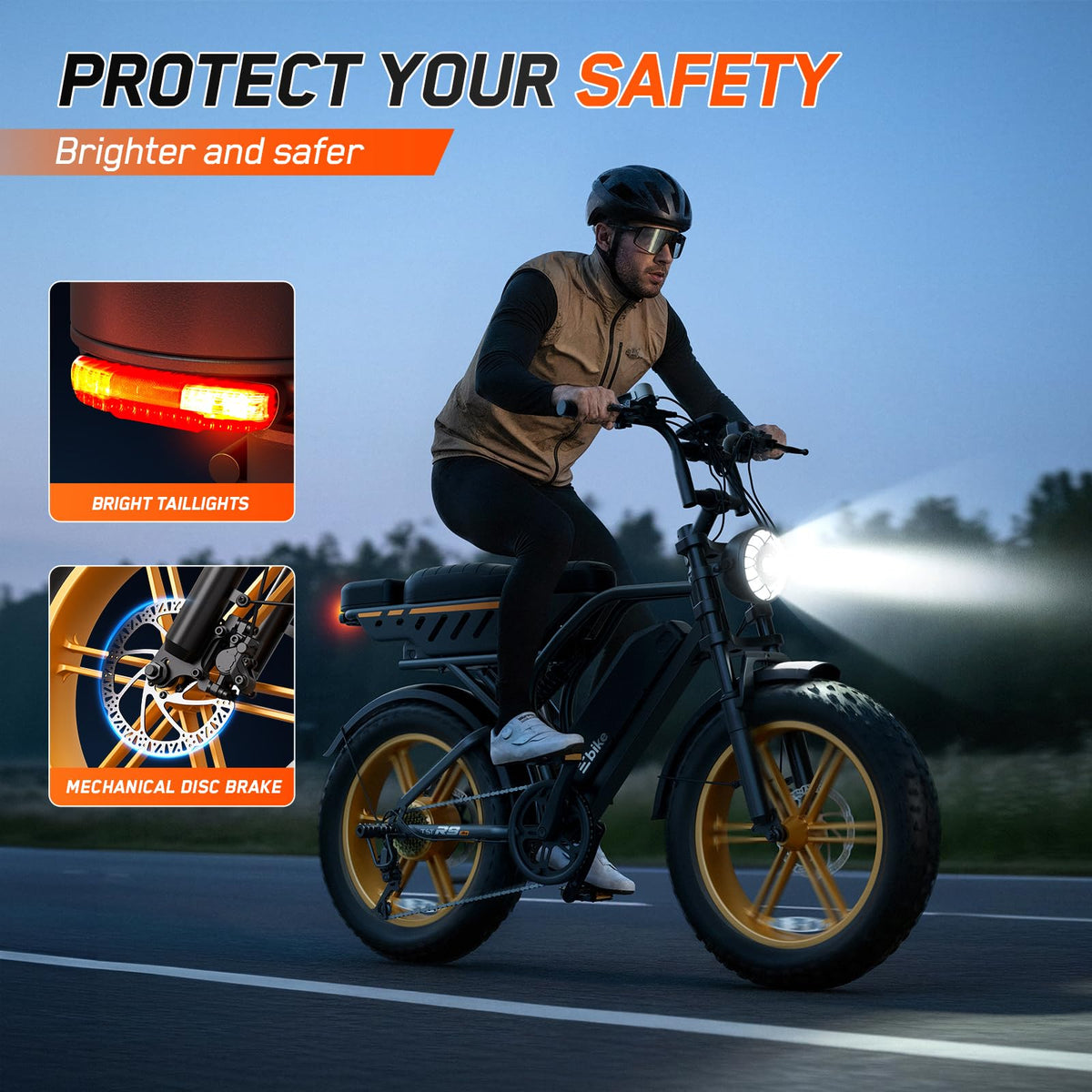 Electric Bike 48V Removable Battery E76727