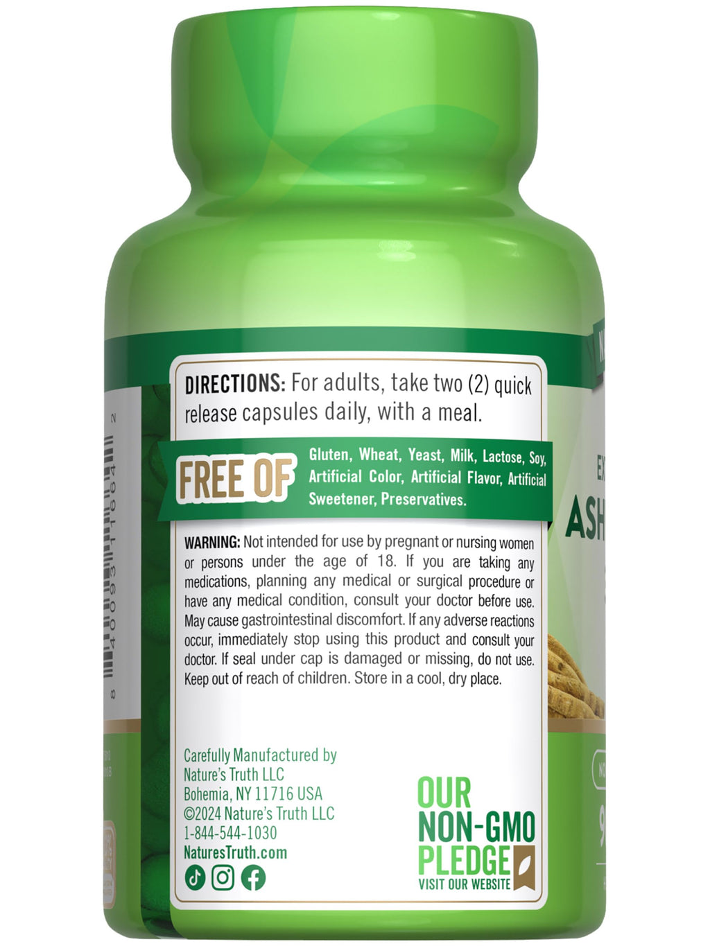 Ashwagandha Capsules 90 Count R335