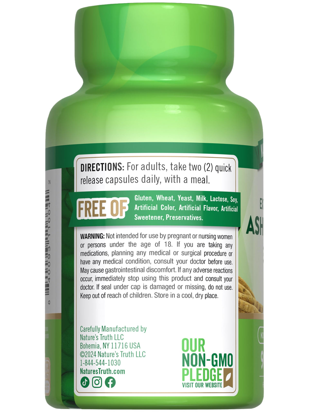 Ashwagandha Capsules 90 Count R335
