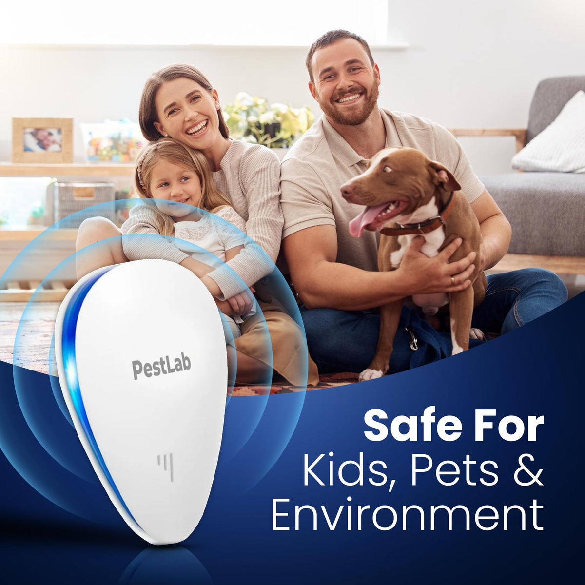 Indoor Plug In Ultrasonic Pest Repeller 3 Pack Z84579