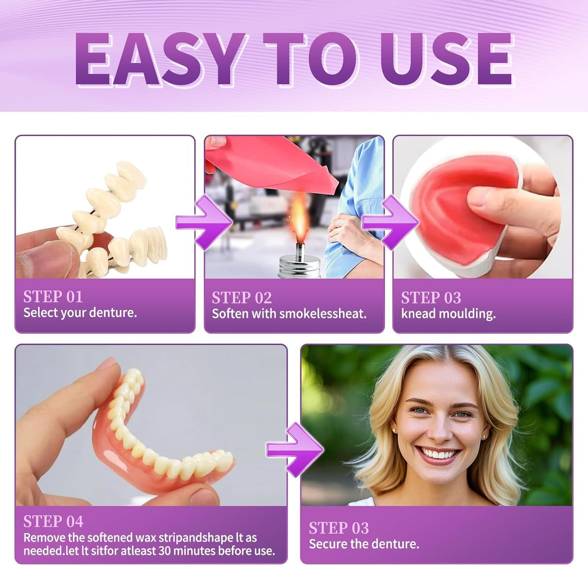 DIY Denture Kit E80661