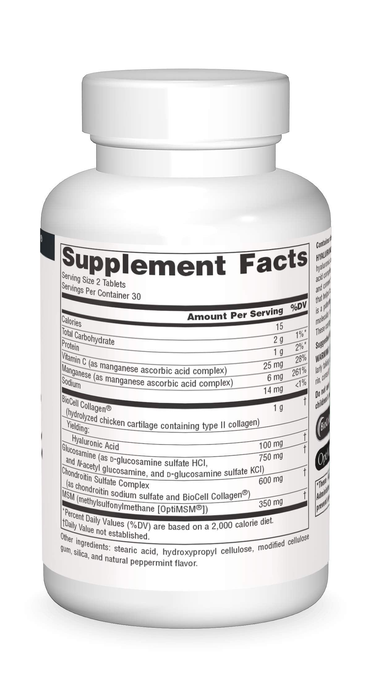 Hyaluronic Joint Complex 60 Tablets M406110